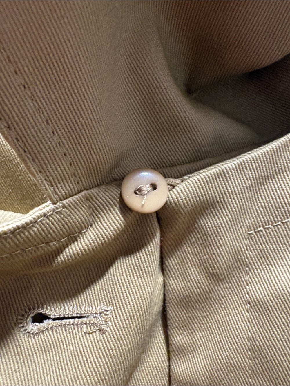 Caroline Constas Cropped Cape-Detail Jacket in Khaki NWT - Picture 8 of 8